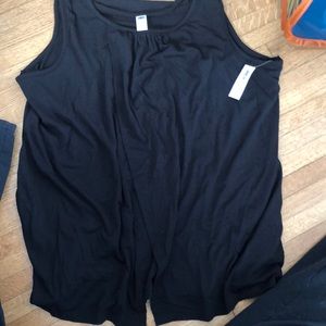 Black Nursing Tank